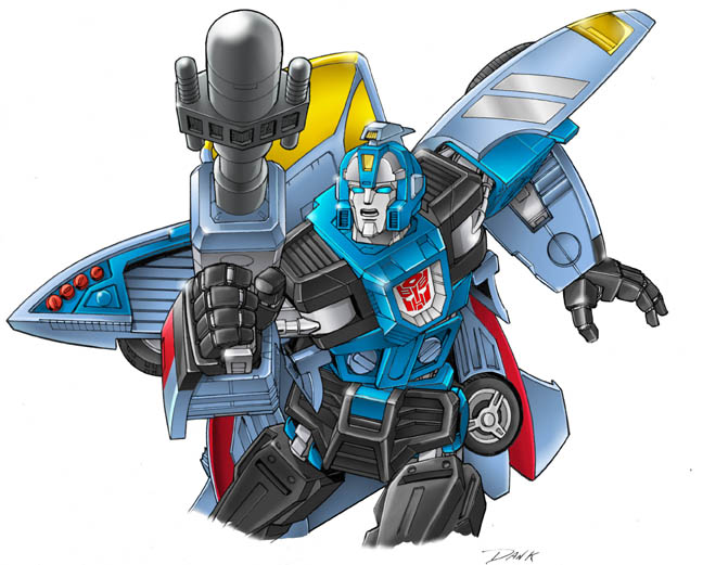 Provided full illustration for Transformers Cybertron Blurr toy.
